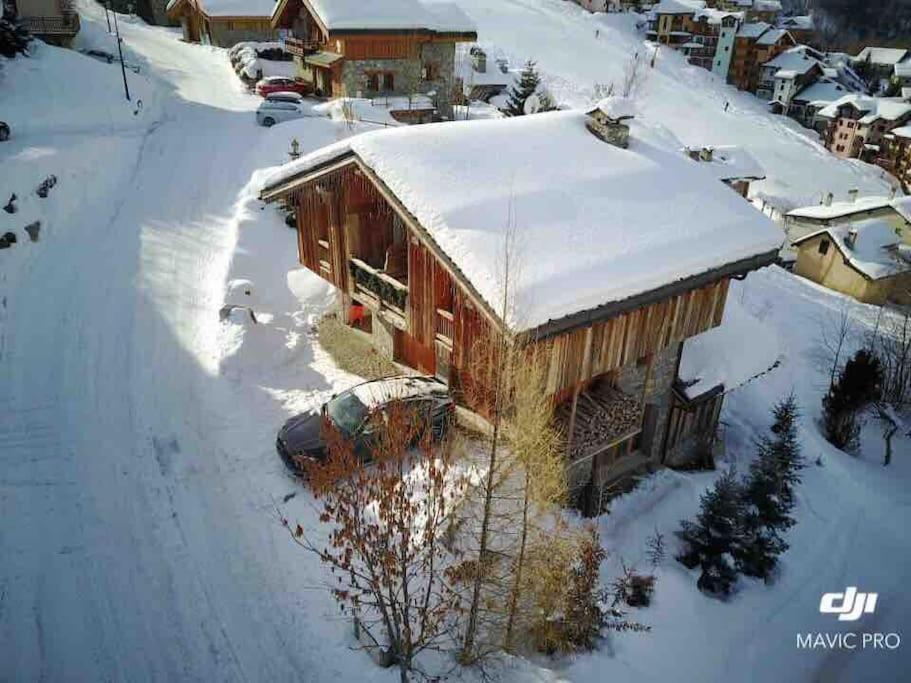 Chalet Aloha Saint-Martin-de-Belleville Kültér fotó